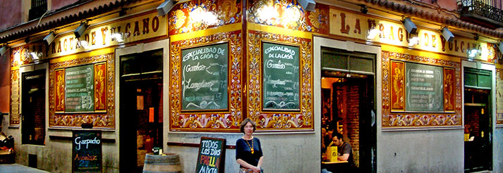 Tape bar, Madrid